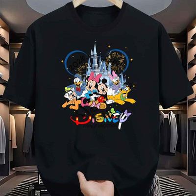And Classic Cartoon Printed Womens Tshirt Summer New Style Unisex Casual Original Style Tshirt