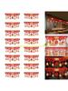 F26C 2026 Dragon Year Spring Festival Decoration Horizontal Colored Door Hanging Pendant Chinese New Year Ornament for Home
