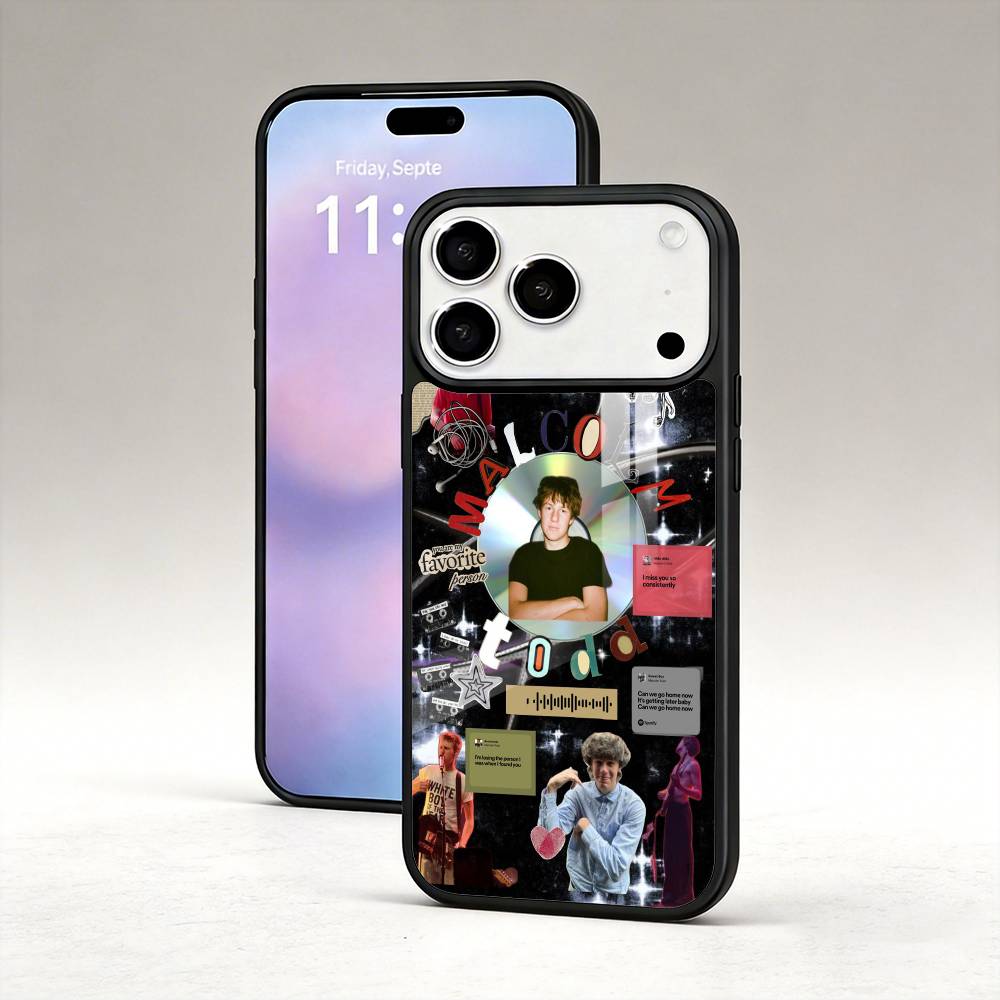 M-Malcolm Todd Singer Phone Case For iPhone17,16,15,14,13,12,Pro,Max,Magnetic For Magsafe Wireless Charging
