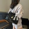 Korean version bag crossbody women's versatile underarm bag 2025 new simple commuter shoulder bag large capacity tote bag
