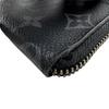 LOUIS VUITTON M63536 Monogram Eclipse leather Portemonejour Coin case gray leather mens Used
