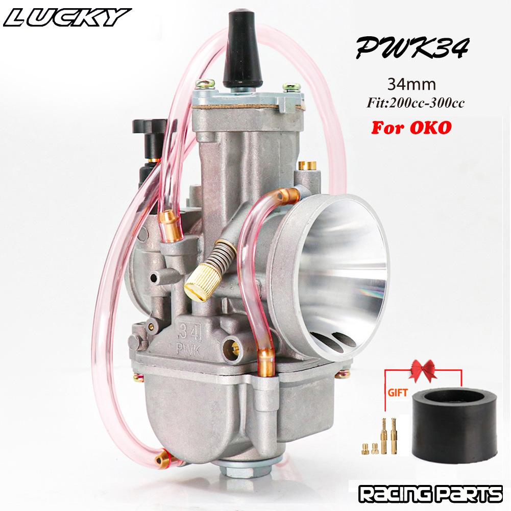 PWK 21 24 26 28 30 32 34mm Mit Power Jet Vergaser Für OKO 2T 4T Motorrad Carb für Dirt Bike Pit Bike Scooter ATV Quad UTV