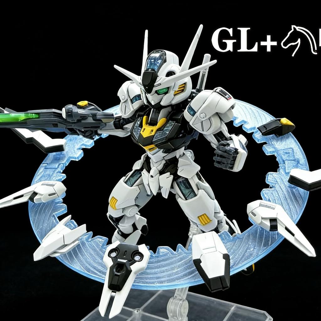 Gl Model Mgsd Xvx-016 Aerial Assembly Model Kits Black With Special Effects Action Figure Robot Plastic Model Hobby Gifts Toys