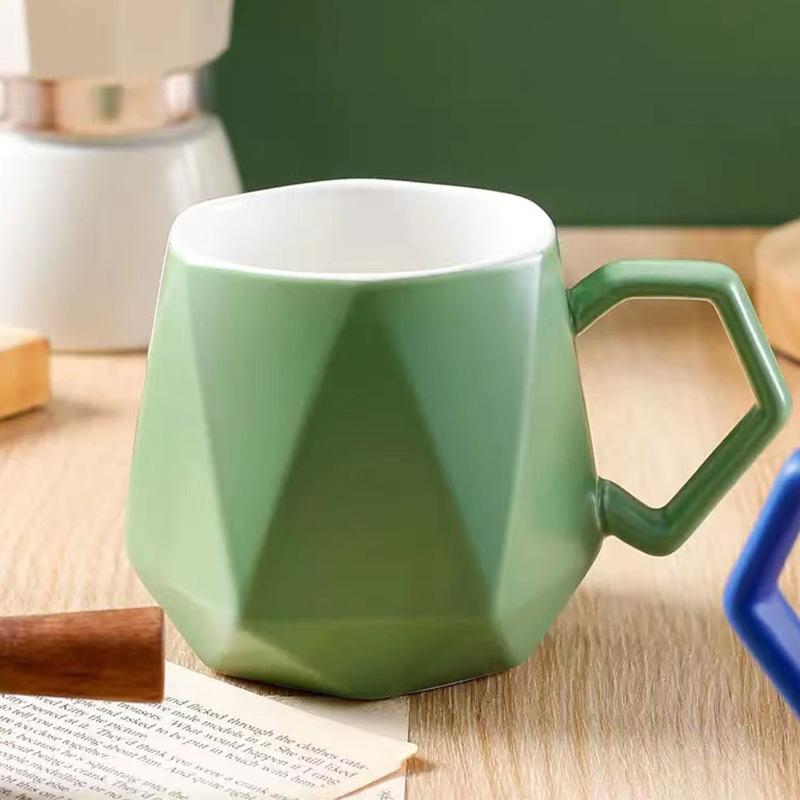 Water cup high value coffee cup household ceramic cup creative mug niche design sense