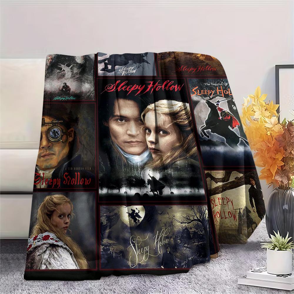1 Stück Film-Puzzle-Print Flanelldecke, Hohe Qualität, Bequem für alle Jahreszeiten, Heimdekoration, Wärme und Komfort, Perfekt für Geschenke