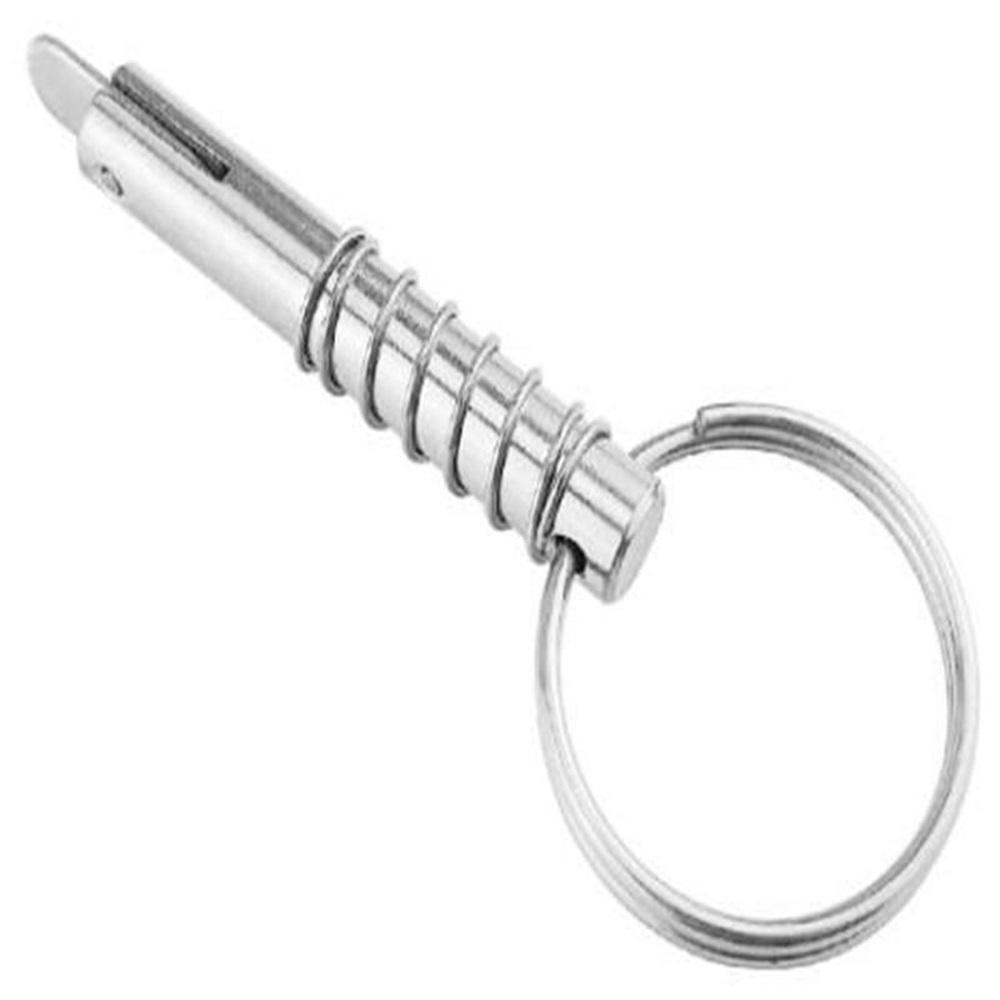 2 Pcs 8mm 316 Stainless Steel Quick Release Pin – Marine Grade Bimini Top Deck Hinge Pin For Boat Canvas Support Hardware