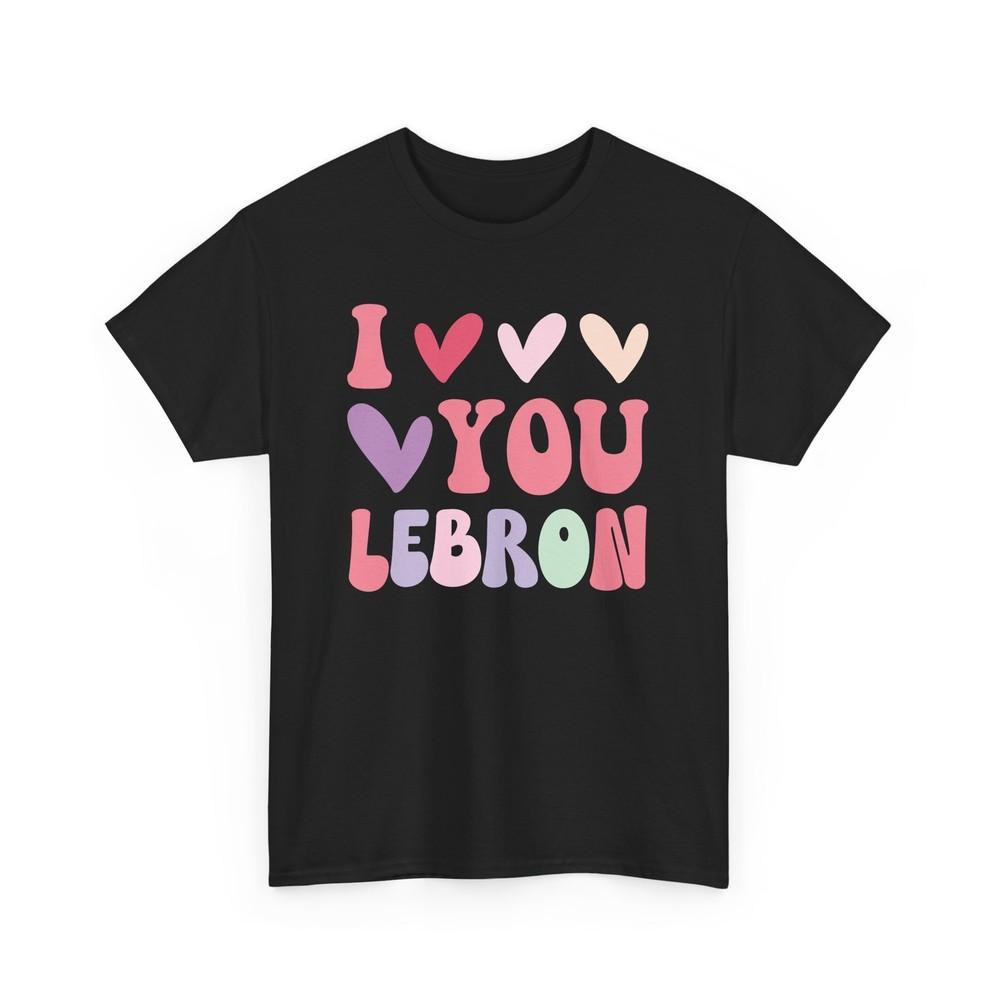 Basketball Fan Tee Lebron James Tee Sports Fan Shirt Unique Gift for Unisex T-Shirt S