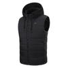 The New Smart Heating Vest Hat Can Be Detached and Charged To Heat Outdoor Thermal Vest for Men and Women