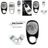 Abs Material 3d Motion Sensor Pedometer Measure Your Distance And Calories With This Keychain Clip