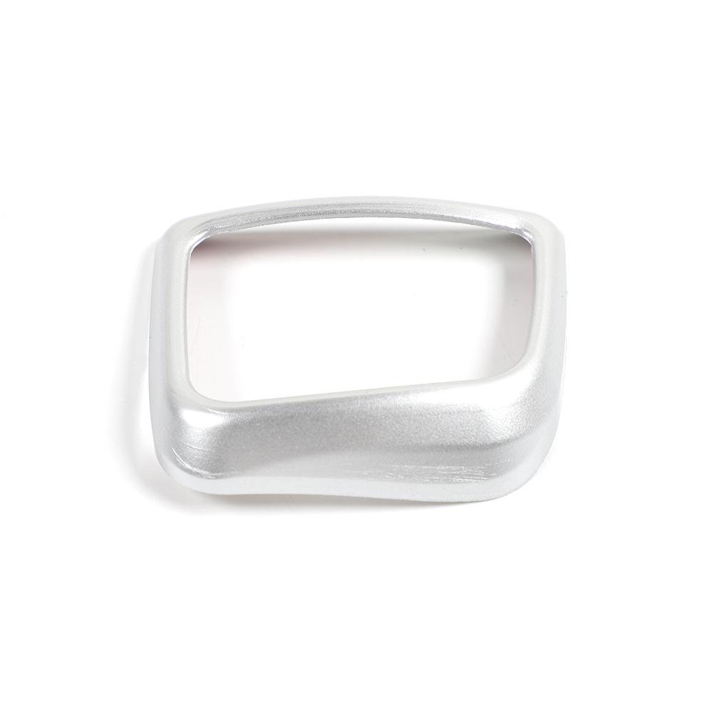 Cadre décoratif pour bouton de téléphone de voiture, accessoire d'intérieur pour Suzuki Jimny 2019 et plus, argent, rouge, fibre de carbone