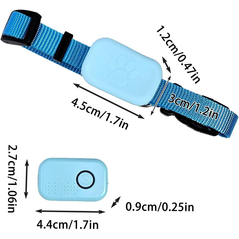 Dogs Cats Real Time Tracking Pet GPS Tracker with Adjustable Wearable Collar Dog Tracker Smart Pet Locator for Cats and Dogs