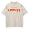 Vintage Washed Lady Gaga The Mayhem Ball Tour  T Shirt Fashion MenWomen Aesthetic High Quality Acid Wash  Cotton Tees