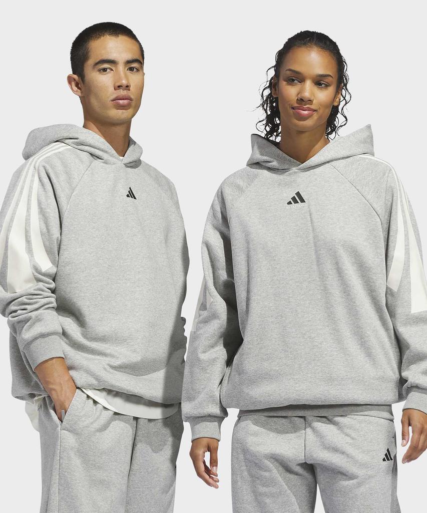 ADIDAS Basketball Fleece Joggers - Medium Gray Header / Kb7551