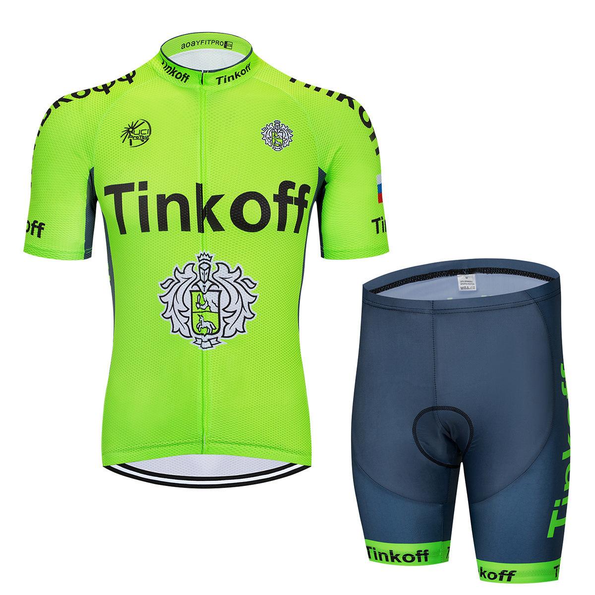 

Cycling Suit Set, Summer Short Sleeve Cycling Suit 2026 Summer Breathable Cycling Suit Set 5XL помаранчевий