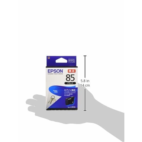 Originální inkoustová kazeta Epson klíč ICBK85 černá standardní