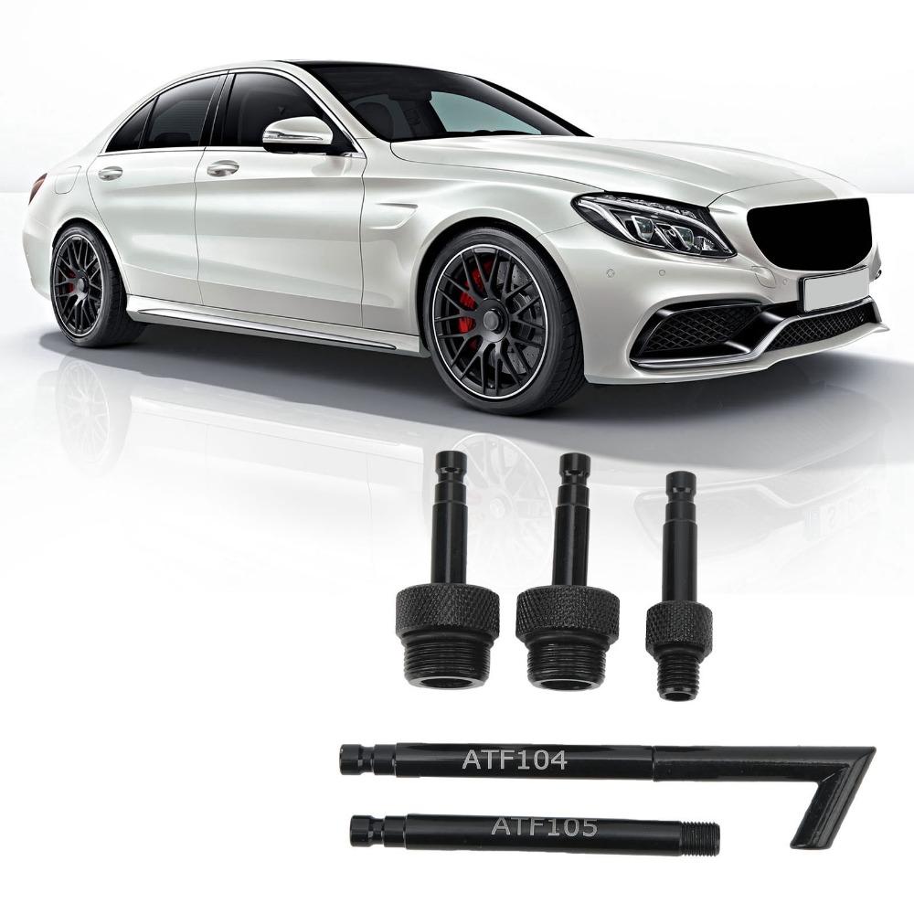 5PCS Black ATF Filler Adapter Automatic Transmission Fluid Adapter  Automatic Transmission Service