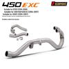 Stainless Steel Exhaust Pipe for 400EXC/450XC5/525SX Dirt Bikes