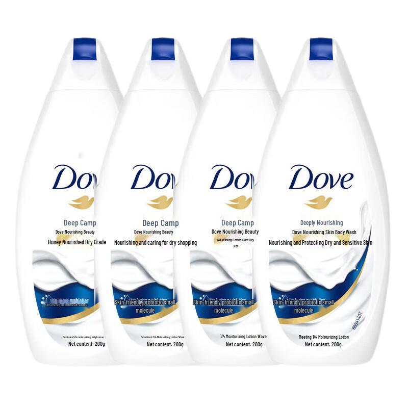 

Dove Deeply Nourishing Shower Gel (4x200g)