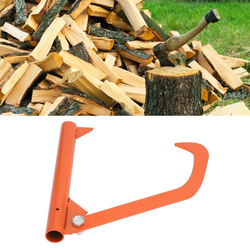 Rustproof Log Splitter Tool Steel Construction Heavy Duty Tree Cutting Tool Timber Handling Labor-Saving Wood Puller