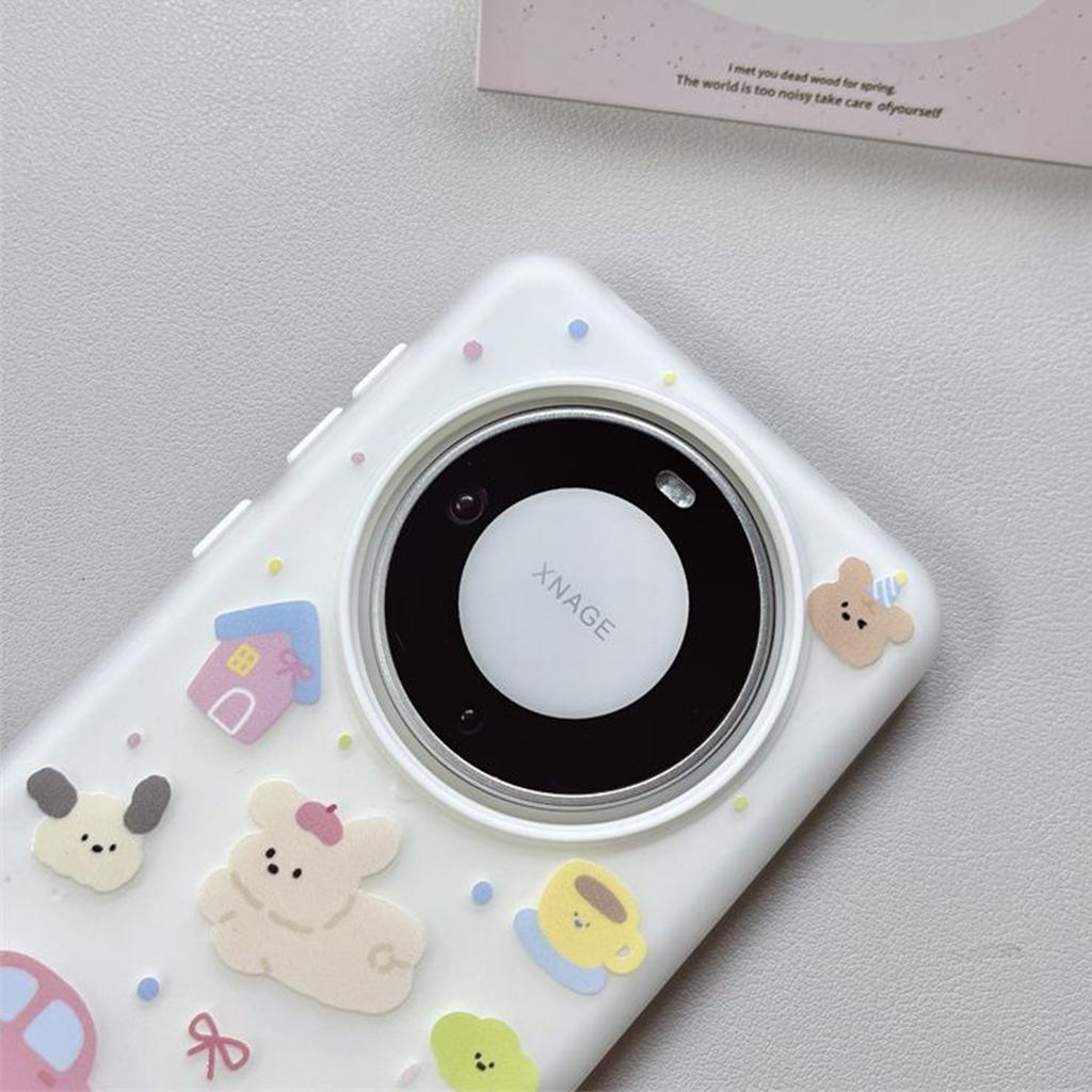 Jelly 2-in-1 Phone Case Cartoon Animal Car Domestic Android for Huawei NOVA Honor Frosted Phone Case