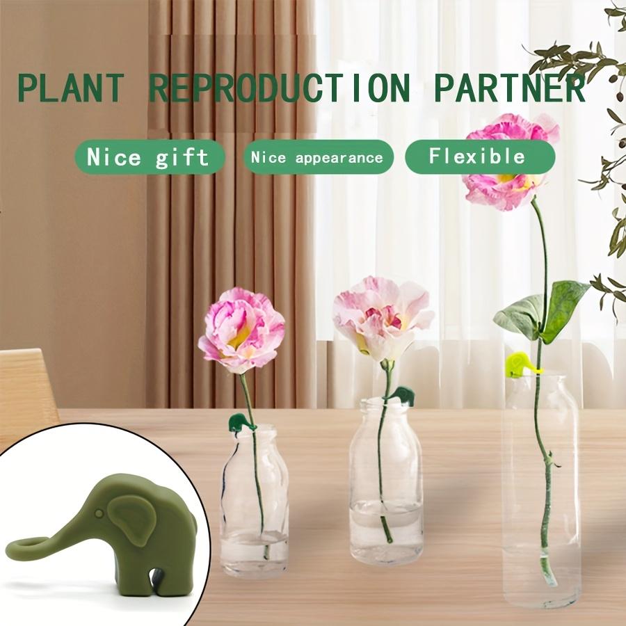 Elephant Shaped Plant Support Garden Stake Flower Vine Holder Plant Stand Outdoor Decor Gardening Tools for Indoor Outdoor Use
