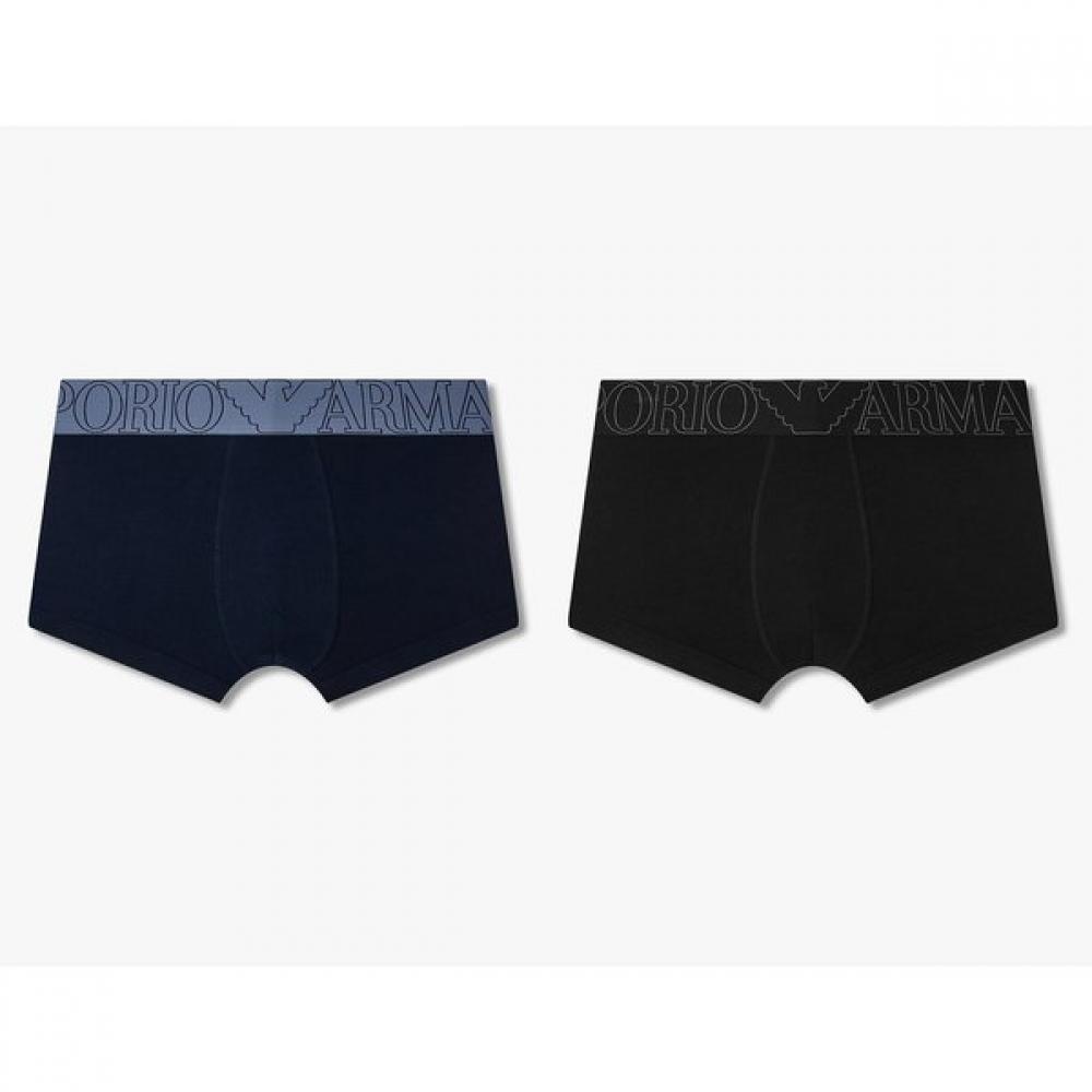 

Emporio Armani Men S Cotton drouSerS Wide Banding Set Of 2 0815312015 0815312016 L(105)