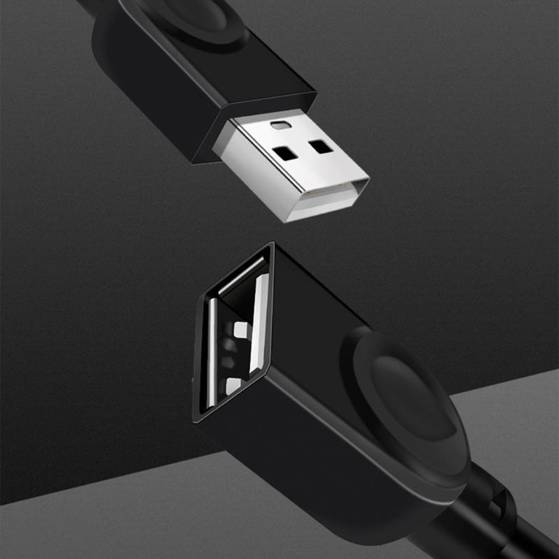 High Speeding USB3.0 Extension Cable 5Gbps Male to Female Connector Data Transfer Cable for Computer Mouse Laptop