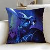 popular game Dota 2 Cushion Cover Soft  EasyWash Pillow Case  Versatile for Couch Bed Travel and Office
