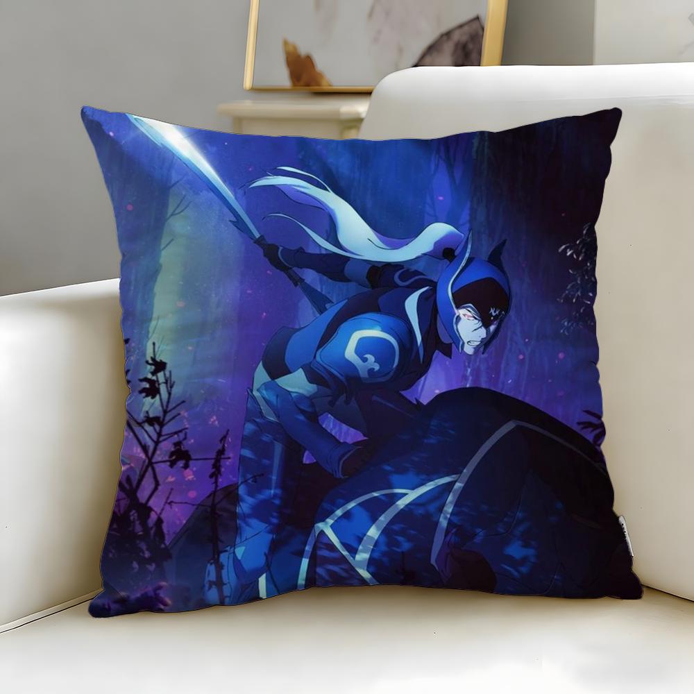 popular game Dota 2 Cushion Cover Soft EasyWash Pillow Case Versatile for Couch Bed Travel and Office