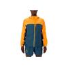 Fujitrail Packbare Jacke Colorblock-Muster Mit Kapuze Reißverschluss Figurbetonte Jacke Herrenjacken Partner-Gelb 2011C991-800