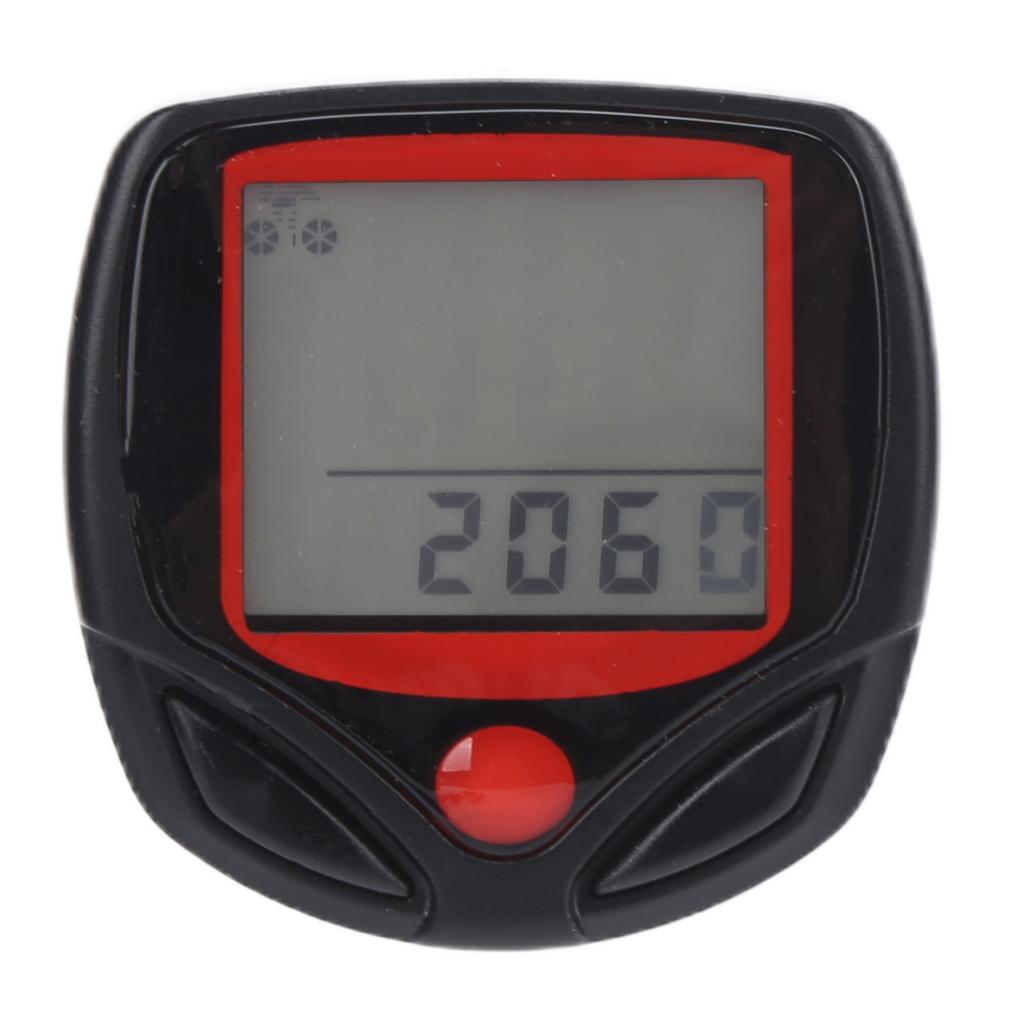 Mountain Bike Computer with LCD Display Waterproof Bicycle Speedometer Durable Portable Bike Odometer