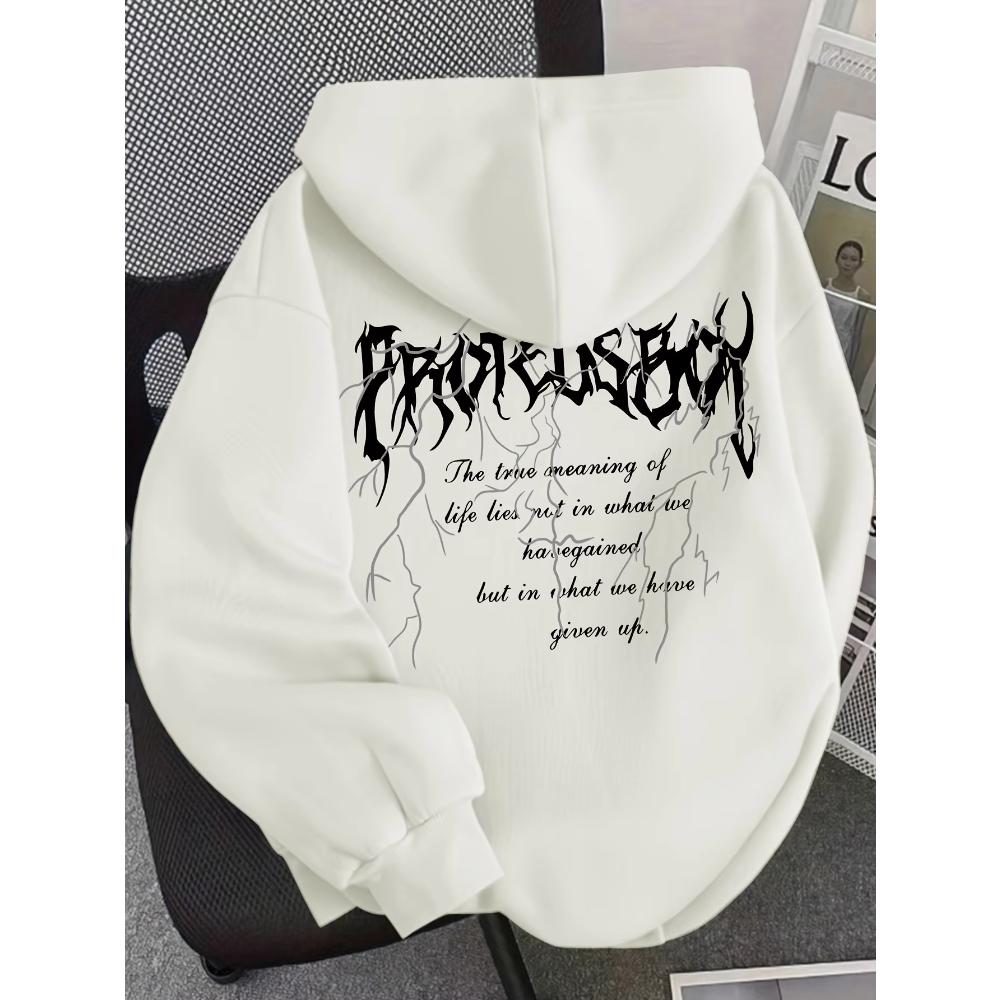 Modisches Damen-Sweatshirt mit Aufdruck, vielseitig, lässig, locker, Kapuzenpullover, Sweatshirts für Damen