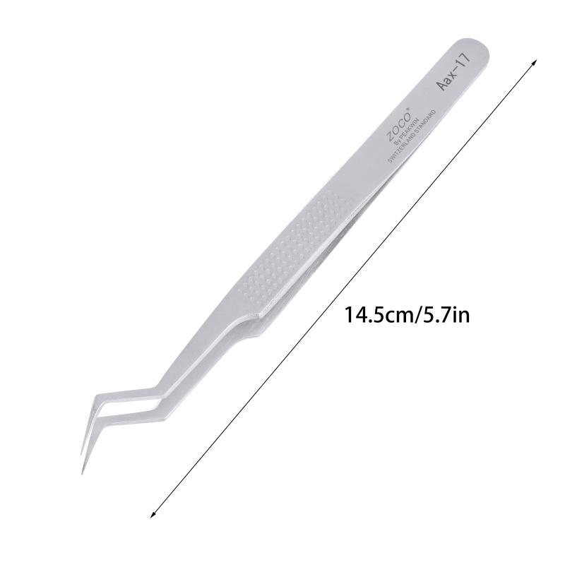 Aax-17 Tin Positioning Tweezers For Precise Clamping Of Tin Wire, Non-slip And Wear-resistant Stainless Steel Tweezers