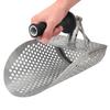 Sand Scoop Shovel Metal Detecting Gold Silver Hunting Tool with Hexagonal Hole