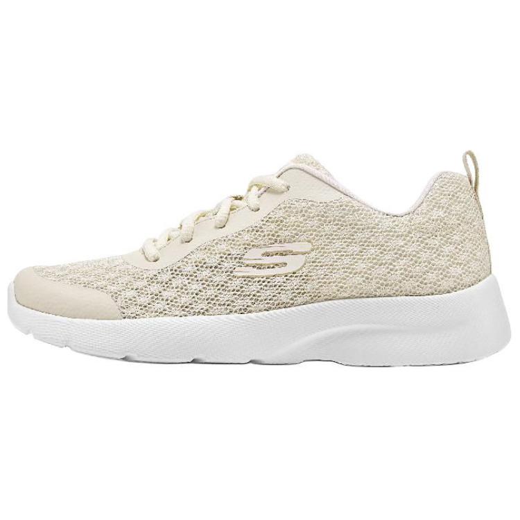 Skechers Dynamight 2.0 Удобные Мягкие Низкие Повседневные Кроссовки Женские Бежевые 149542-NTPK 35