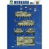 TAKOM 1/35 scale Israeli Defense Forces Merkava Mk.1 plastic model kit TKO2078