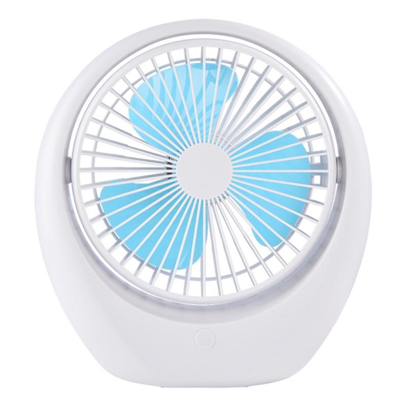 

USB Fan Quiet Operation 3Speeds Quiet Operation USB Rechargeable for Home and Office Powerful Cooling