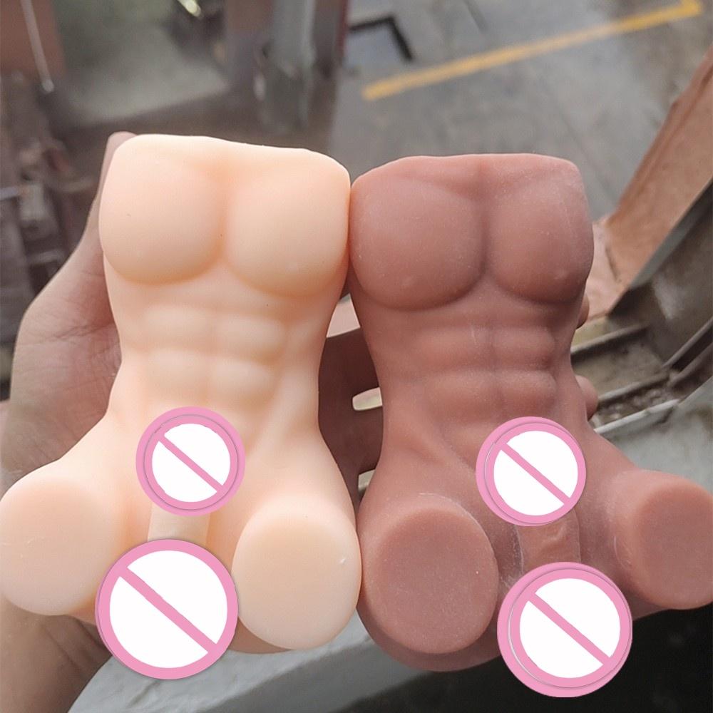 Muscle Male Gay Sex Products Masturbator Inverted Anal Doll Rear Courtroom Half-body Realistic Airplane Cup Toys