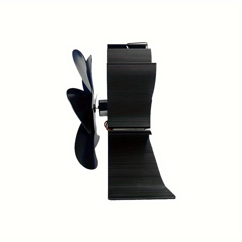 High Quality for Lotus Fireplace Fan with High I Base,6 Large Blades, Heat Start, No Plug Needed, Energy Saving