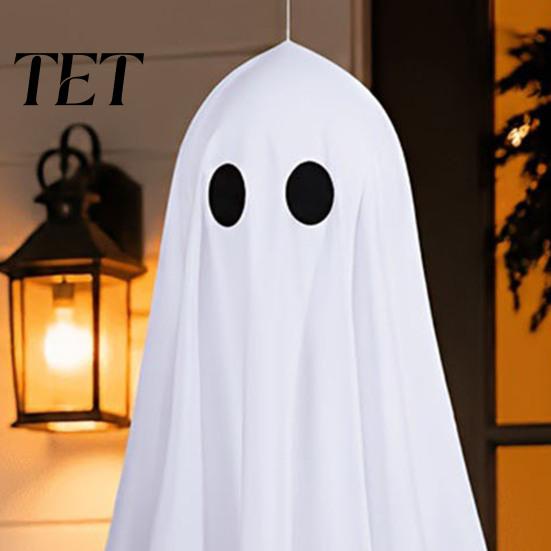 Hanging Ghost Decorations for Yard 3Pcs Halloween Decorations, Spooky Flying with Festival Atmosphere Decor Lanyard Haunted House, Outdoor,