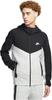 Tech Fleece Windrunner jakke (FB7921) mørkegrå lyng/svart/hvit