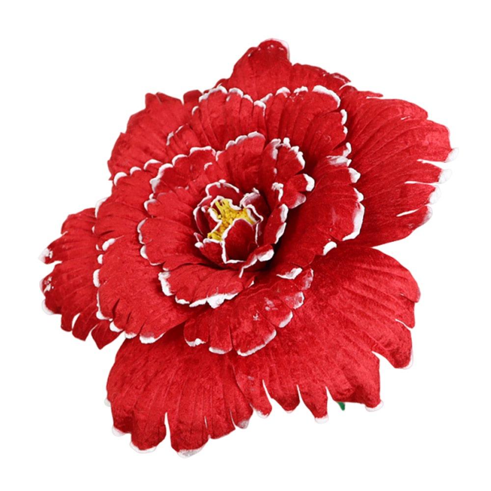 30cm Simulation Peony Large Scale Flower Head Foam Velvet Flower Peony Design Base Flower Life Size Flower Wedding Road Guide