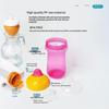 BPA-Free Wide Mouth Toddler Spout Cup 10oz Leakproof Learning Drinking Cup for Family Picnic Trips