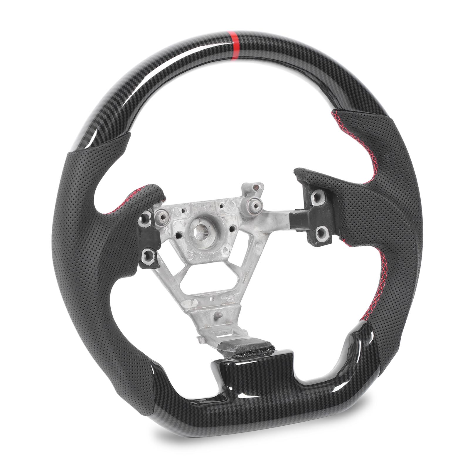 

Рулевое колесо Hydro Dip Carbon Fiber Look с текстурированной отделкой, эргономичное рулевое колесо для замены