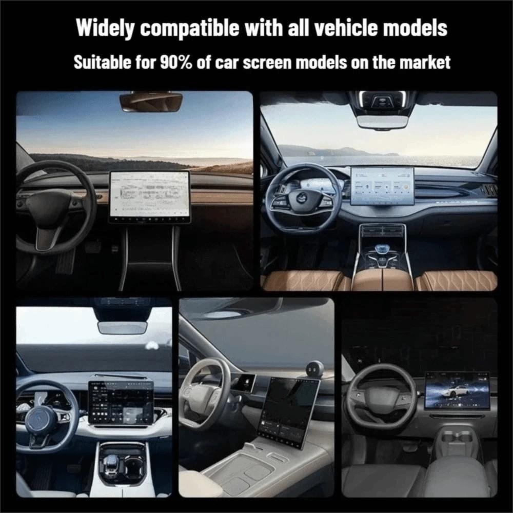 ABS Car Phone Holder Silicone Mobile Phone Mount Universal Phone Bracket Vehicle Mount