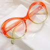 High Quality Large Oval Presbyopic Glasses Woman Dopamine Frames TR90 Anti Blue Light Filter Reading Glasses Sweet Cool Eyewear