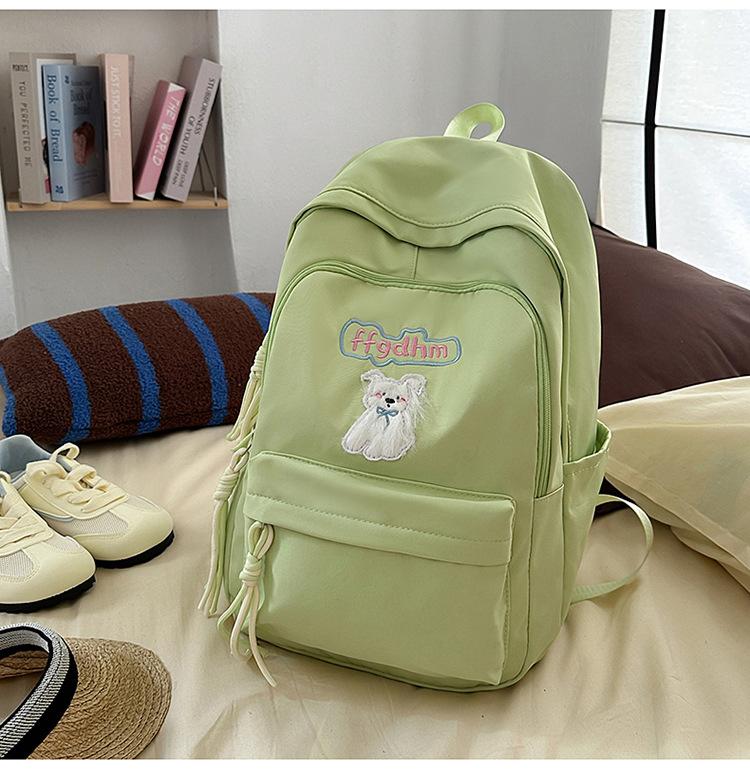 Schoolbag Mori Ins New High-value Fresh and Sweet Candy-colored Backpack, Lightweight Travel Backpack for Junior and Senior High School Students