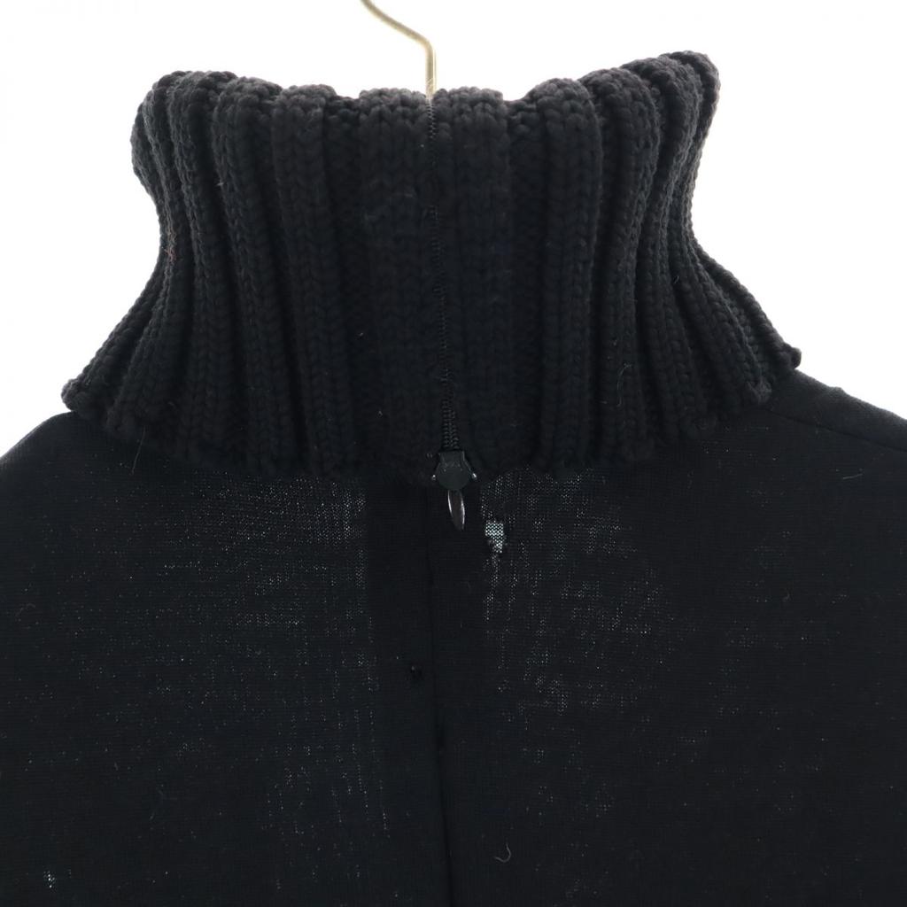 CHANEL No sleeve turtleneck Knit vest 38 black Women Used