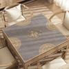 Thick Soundproof Non-slip Mahjong Table Mat - Hand-rubbed Professional Square Desktop Tablecloth for Cards