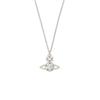 VIVIENNE WESTWOOD Mosiężny naszyjnik z wzorem gwiazd Damski naszyjnik Srebrny 630203GS-02P102